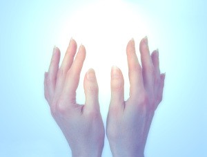 Hands Feeling Healing Energy